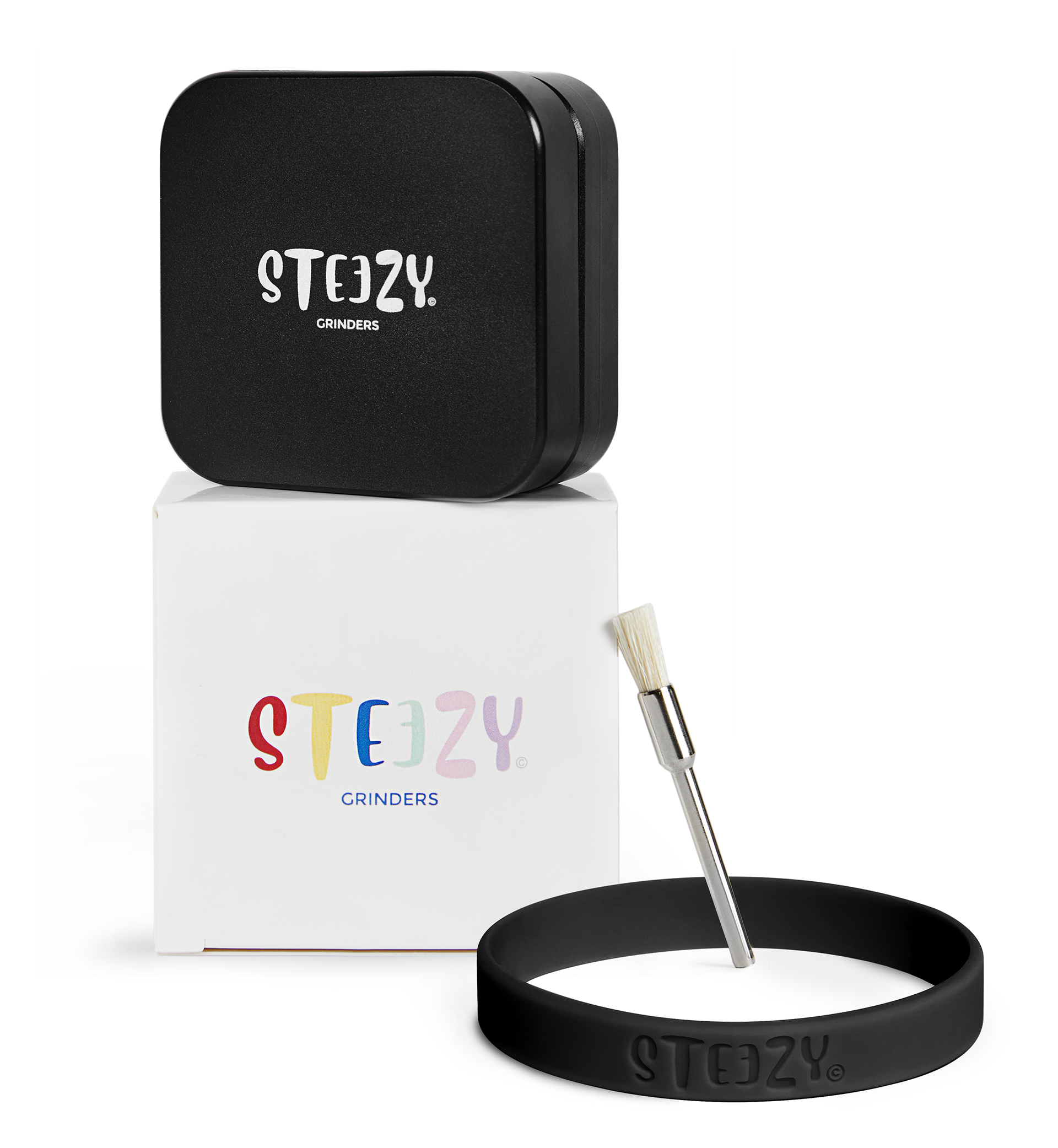STEEZY®Pocket Grinder | 55mm | 2-piece “Black Beauty”