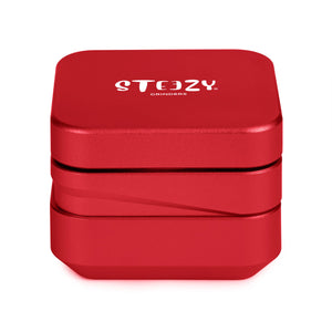 STEEZY®4+1 High Class Grinder | 63mm | 4-piece "Amsterdam Red"