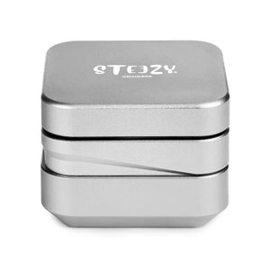 STEES®Page 4+1 High Class Grinder |63mm | 4-Tel "Cool Silver"