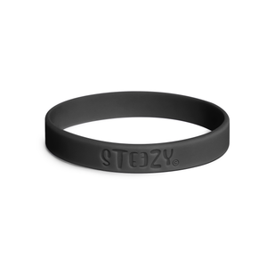 STEEZY® Silikon Klopfband Pocket (55mm) "Cool Silver"