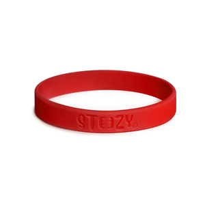 STEEZY®Silicone Tapping Band Pocket (55mm) "Red"