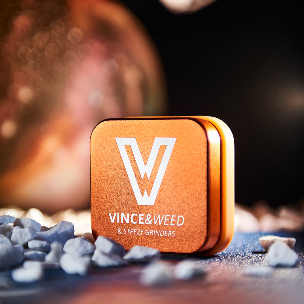 STEEZY® Pocket Grinder STEEZY COLOR EDITION | 55mm | 2-teilig "Vince&Weed"