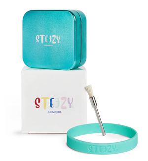 STEEZY® Pocket Grinder | 55mm | 2-teilig "Beach Green"