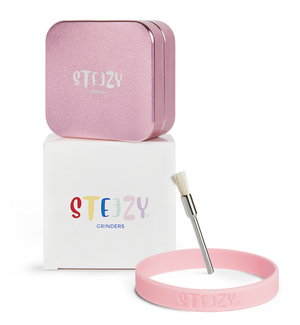 STEEZY® Pocket Grinder | 55mm | 2-teilig "Pink Pirouette"