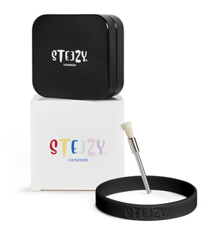 STEEZY® Pocket Grinder | 55mm | 2-teilig "Black Beauty"