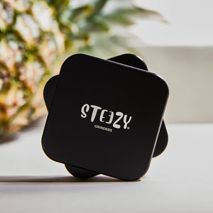 
            
                Load image into Gallery viewer, STEEZY® Pocket Grinder | 55mm | 2-piece (Black Beauty)
            
        