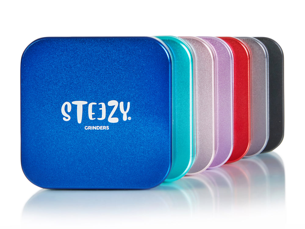 STEEZY® Pocket Grinder | 55mm | 2-piece (Black Beauty)