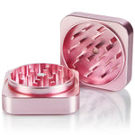 STEEZY® Pocket Grinder | 55mm | 2-piece (Pink Pirouette)