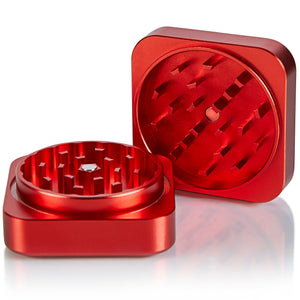 STEEZY® Pocket Grinder | 55mm | 2-teilig "Red Scarlett"