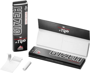 GIZEH Black King Size Slim + TIPS 26er Box