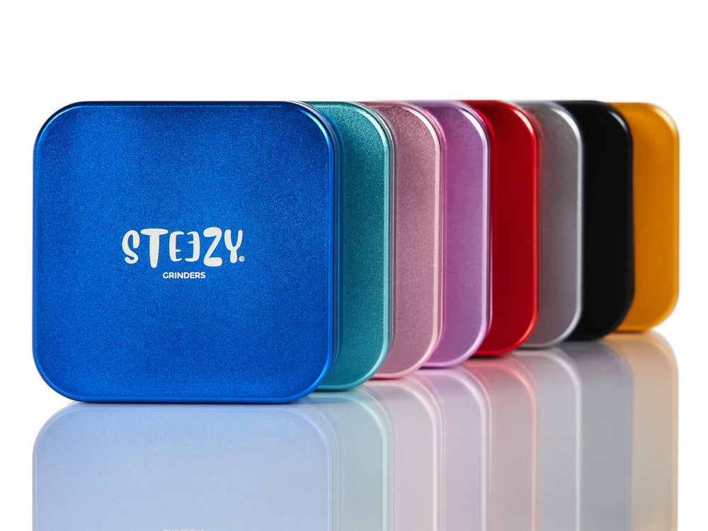 STEEZY® Classic Grinder STEEZY COLOR EDITION | 63mm | 2-teilig "Black Scarlett"
