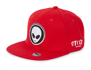 STEEZY® ALIENZ Snapback Cap "Rot"