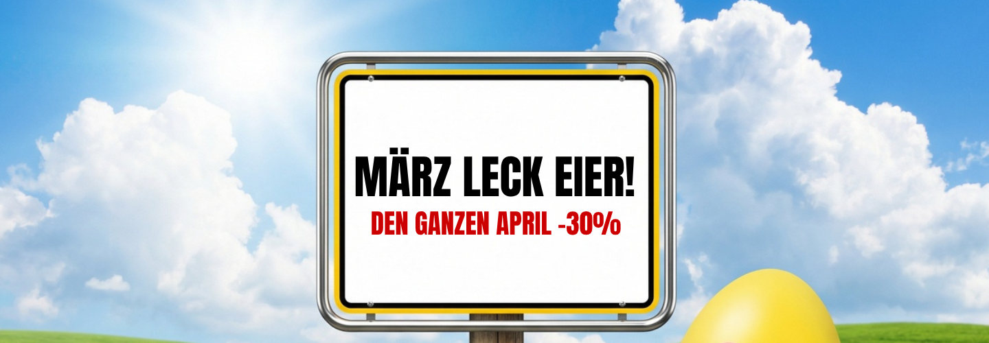 MÄRZ LECK EIER! Den ganzen April -30% - STEEZY Grinders